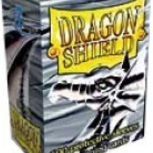 Dragon Shield Card Sleeves: Standard Silver (63x88mm) - 100 stuks