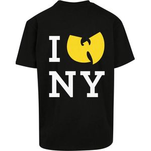 Mister Tee WuTang Clan - WU Tang Loves NY Oversize Heren T-shirt - S - Zwart