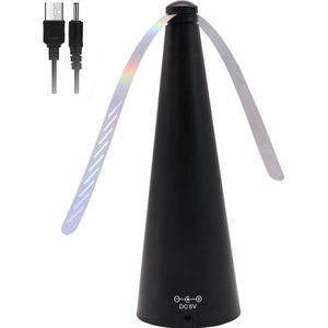 Vliegenverjager voor op Tafel - Vliegenverjager - Fly Fan - Vliegen Repeller - Vliegenvanger - Vliegen Ventilator - Vliegen Waaier - Vliegenventilator - Vliegen Ventilator Tafel - Vliegen Ventilatoren