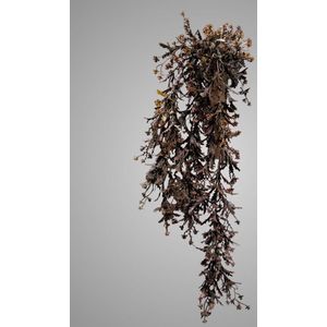 Brynxz – Kunstplant hangplant – Rood-Bruin - Lengte ca. 78cm