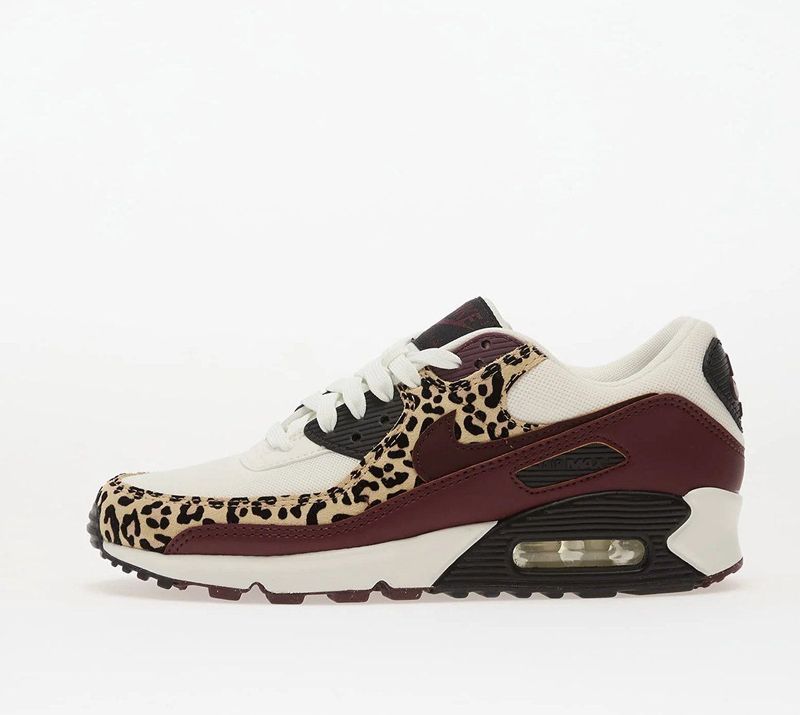 Nike - Air Max 90 - Damessneakers - Sail Burgundy Crush Black