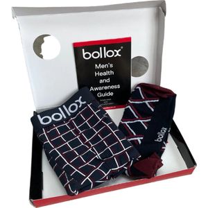 Boxershort en kousen - Stretchkatoen - Met steun aan kankeronderzoek - S