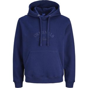 Jack & Jones - Bleecker Branding Hoodie - Donkerblauw - Heren
