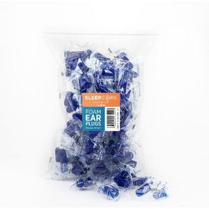 SleepCore® - 60 paar - 120 stuks - Foam - Schuim oordoppen - Snurken - Luid Lawaai - Wekkers - Beter slapen - Slaaphulp - Oordopjes - Geluid - Slaap - Plugs - Slaapoordoppen - Gehoorbescherming - Geluidsoverlast - Studeren - Werk - Siliconen Bouw