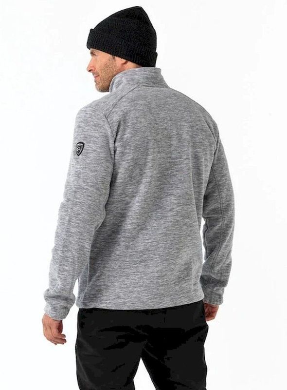 Falcon - Robby Full-Zip Fleece Pully - Grijs - Heren
