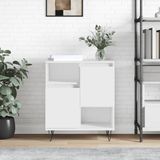 The Living Store Dressoir - Trendy - Opbergkast - 60 x 35 x 70 cm - Wit