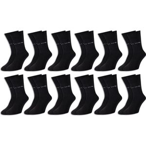 Pierre Cardin 12-pack sokken Classic Black 43-46