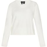 usha - Classic Collection - Sweater - Regular Fit - V-hals - Lange Mouwen