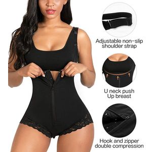 Livvi Wear - Full Body Shapewear - Zwart - Corrigerend Ondergoed voor Billen Buik en Taille
