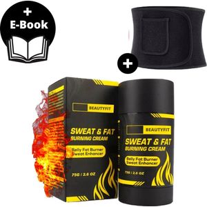 BeautyFit® - Afslankband buik + Afslankgel - Snel Afvallen - Afslank creme - Buikvet Verbranden - Alternatief Afslankpillen - Fatburner - Valentijn Cadeautje Voor Haar / Hem