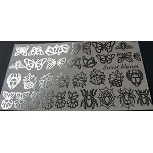 Korneliya Folie Decal 135 Zilver