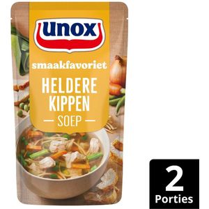 Unox Speciaal Soep In Zak Heldere Kippensoep 570 ml
