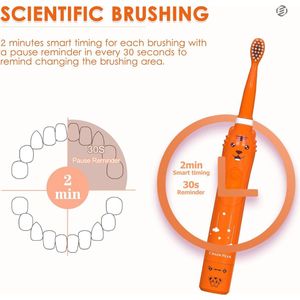 Equivera - Elektrische Tandenborstel Kind - Elektrische Tandenborstel Kinderen
