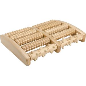 Houten Voetroller - 27 x 17 x 5 cm - Voetmassage Roller Apparaat - Voet Massage Roller