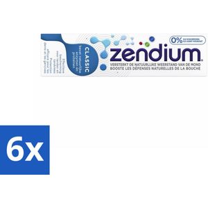 Zendium - Tandpasta - Classic - 75ml x 6