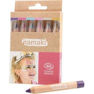 Namaki Schminkset – Thema schmink stiften – Make up Kinderen – Face Paint pallete – Magical – 6 kleuren