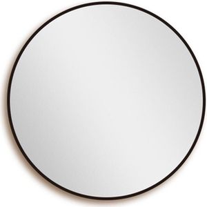 Saniclass Retro Line 2.0 spiegel – Wandspiegel – 80cm – Mat zwart