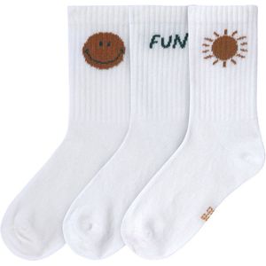 Lässig Tennis Socks GOTS Little Gang Fun 23-26 3pcs