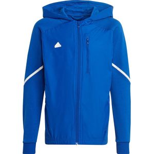 ADIDAS SPORTSWEAR D4Gmdy Sweatshirt Met Volledige Rits Kinderen - Semi Lucid Blue / White - 15-16 jaren