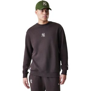 New Era Mlb Midi Le Oversize Bb New York Yankees Sweatshirt Bruin L Man