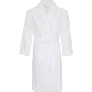Relax Company - Hotel Badjas - Wit - Luxe - Unisex - Badstof Binnenzijde - Fluweelzachte Buitenkant