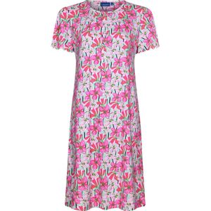 Katoenen Pastunette nachthemd bloemen - Groen - Maat - 36