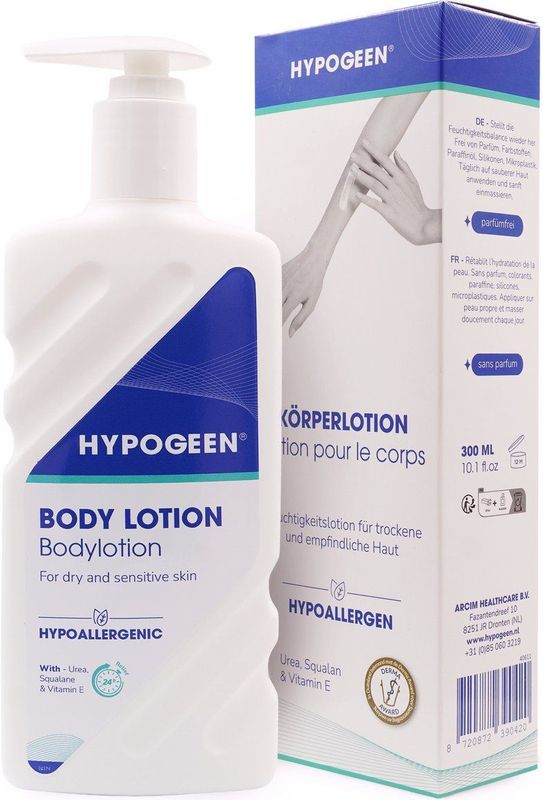 Hypogeen - Bodylotion - Hypoallergene - 200ml - Voor Droge Huid