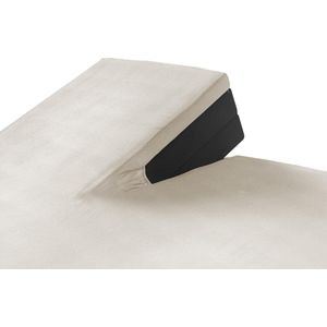 SleepMed Hoeslaken voor Splitmatras - Crème - 200 x 200 cm - Duopack