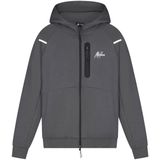 Malelions Sport Counter Zip Hoodie - Charcoal XS