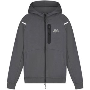 Malelions - Sport Counter Zip Hoodie - Charcoal