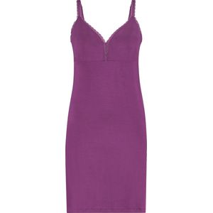 Secrets onderjurkje met kant purple voor Dames | Maat L