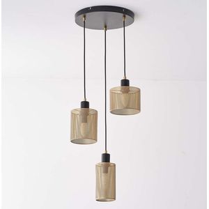 Hanglamp Avery - zwart met goud