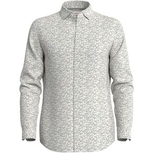 s.Oliver - Hemd - Maat S - Mannen - 01A1 WHITE - katoen