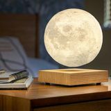 Gingko - Smart Moon Lamp - Witte es - 3D - Luxe zwevende maanlamp