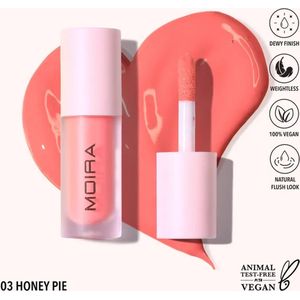 Moira Love Steady Liquid Blush 003 Honey Pie