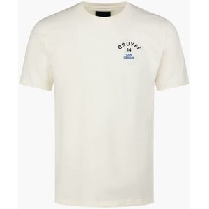 Cruyff M League Tee Cannoli Cream