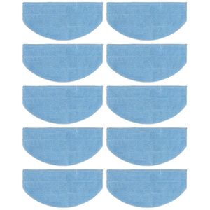 Robot Vacuum Cleaner Mop Wipes - Pack of 10, Ultrafine Fiber Cloth Mop Pad Replacement for Tikom G8000 G8000 Pro and Laresar Evol 3, Vacuum Cleaner Accessories