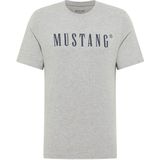 T-shirt - Grijs Mêlee - 100% Katoen - Regular Fit