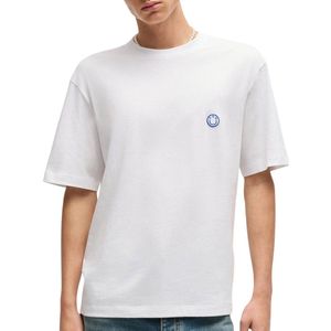 Hugo - Heren T-shirt - Wit - Regular Fit - Katoen