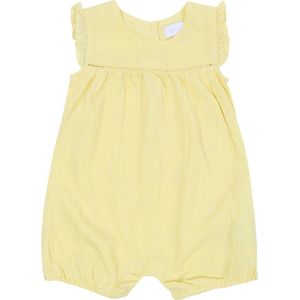 Gele gebloemde jumpsuit