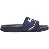 Pepe Jeans - SLIDER ORIGIN B - Teenslippers - Blauw