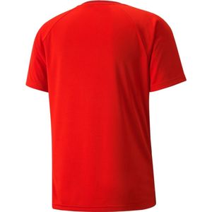 Puma Teamvision Shirt Korte Mouw Kinderen - Rood | Maat: 116