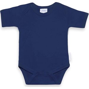 Funnies romper uni line navy| romper 62-68 | baby | 100% zuivere katoen | rompertjes baby| rompers | romper korte mouw