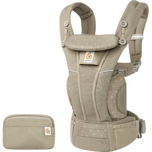 Ergobaby Omni Breeze Draagzak - Soft Olive Diamond - baby draagzak