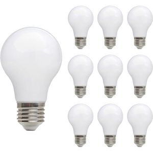 Kobi - LED Filamentlamp - Melkglas - E27 - 7W - 780lm - 4000K - 10 stuks