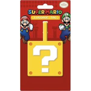 Super Mario - Question Mark Block - Kofferlabel