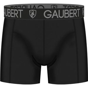 Gaubert Zwarte effen boxershorts 3-pack maat – XXL