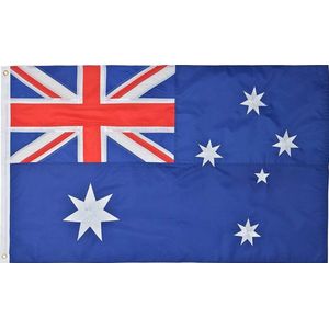CHPN - Vlag - Vlag van Australië - Australische vlag - Australische Gemeenschap Vlag - 90/150CM - Australia flag - Australië - Canberra