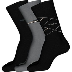 Boss - Icon 10273957 - Sokken - 3 Paren - Katoen - Normale Lengte