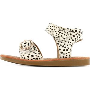 Sandalen | Meisjes | White Black Dots | Leer | Shoesme | Maat 28